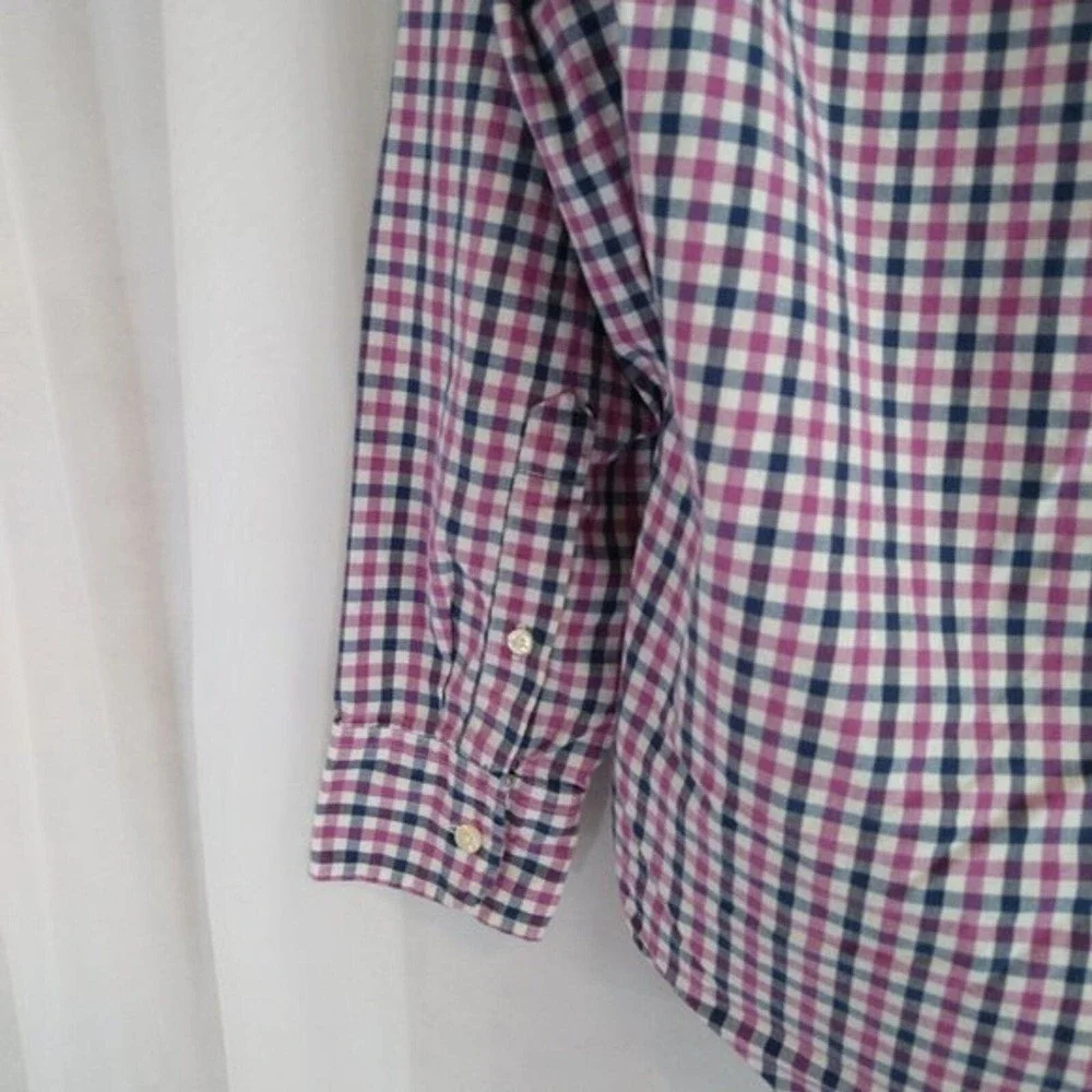 J Crew Shirts Mens S Purple Blue Check Button Down‎